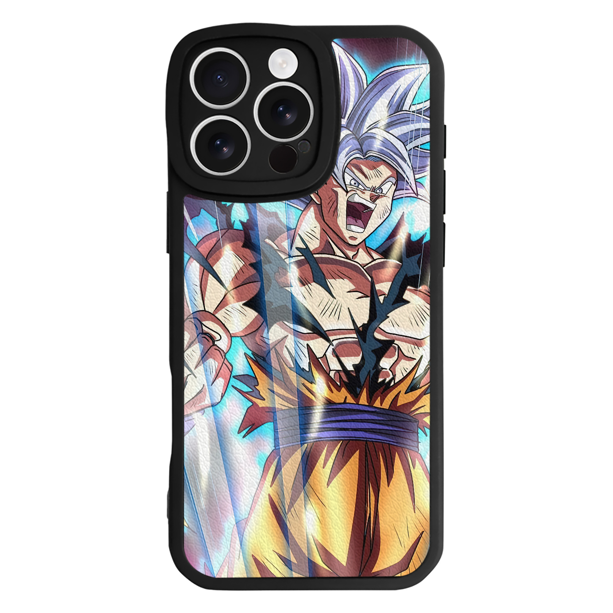 （画像用） ドラゴンボール DRAGON BALL 【iPhone 16シリーズ対応】シリコンスマホケース（レザー調） 材質：シリコン